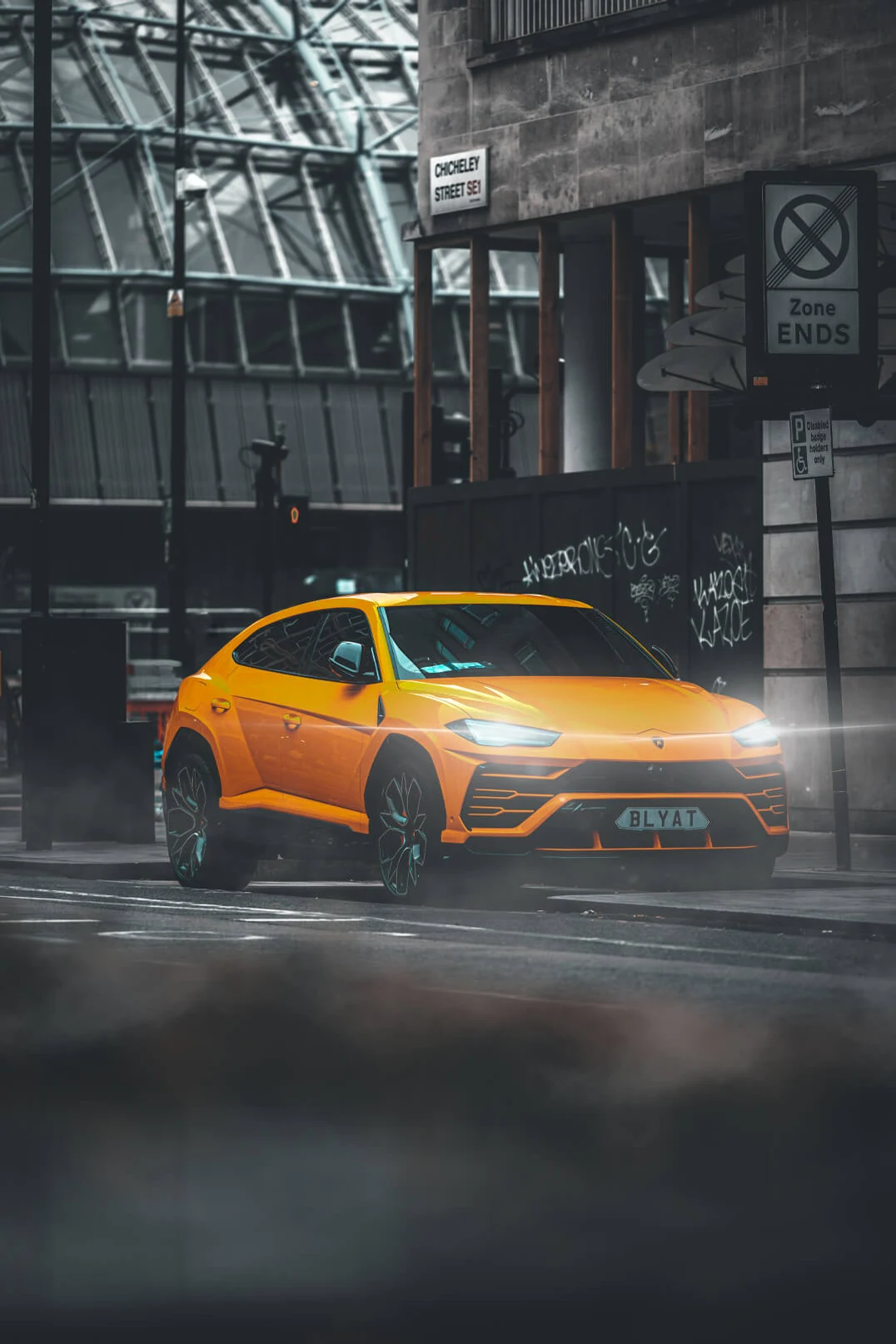 Lamborghini Urus, graded