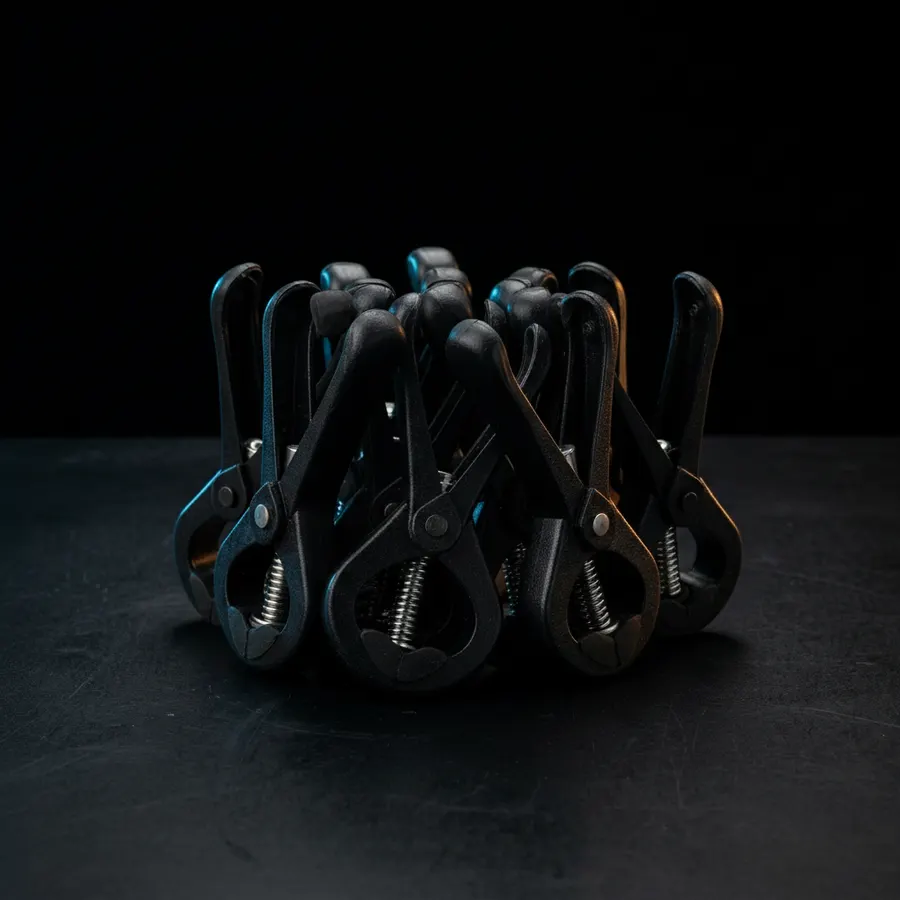 8x Heavy Duty Spring Clamps